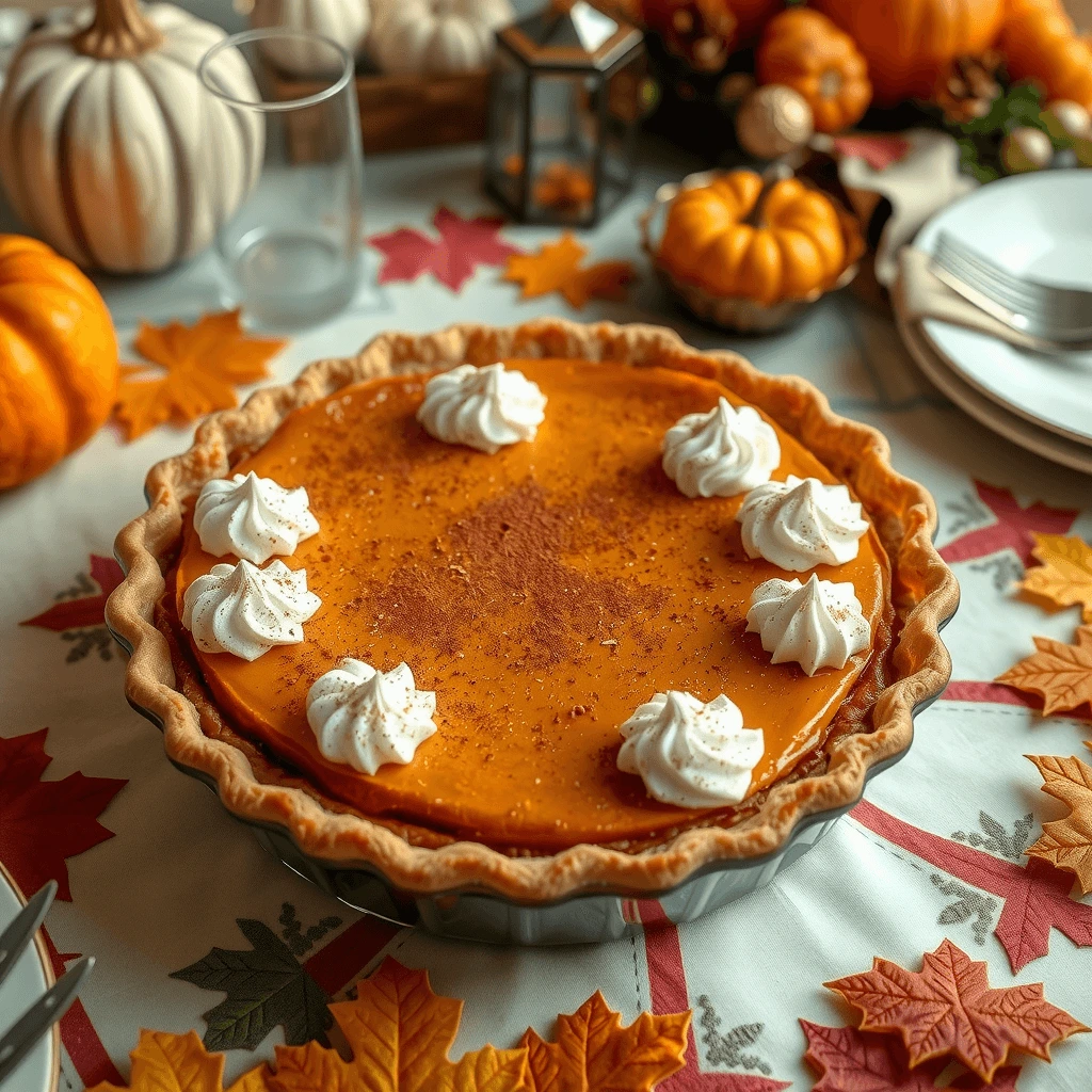 pumpkin pie with sweetened condensed milk