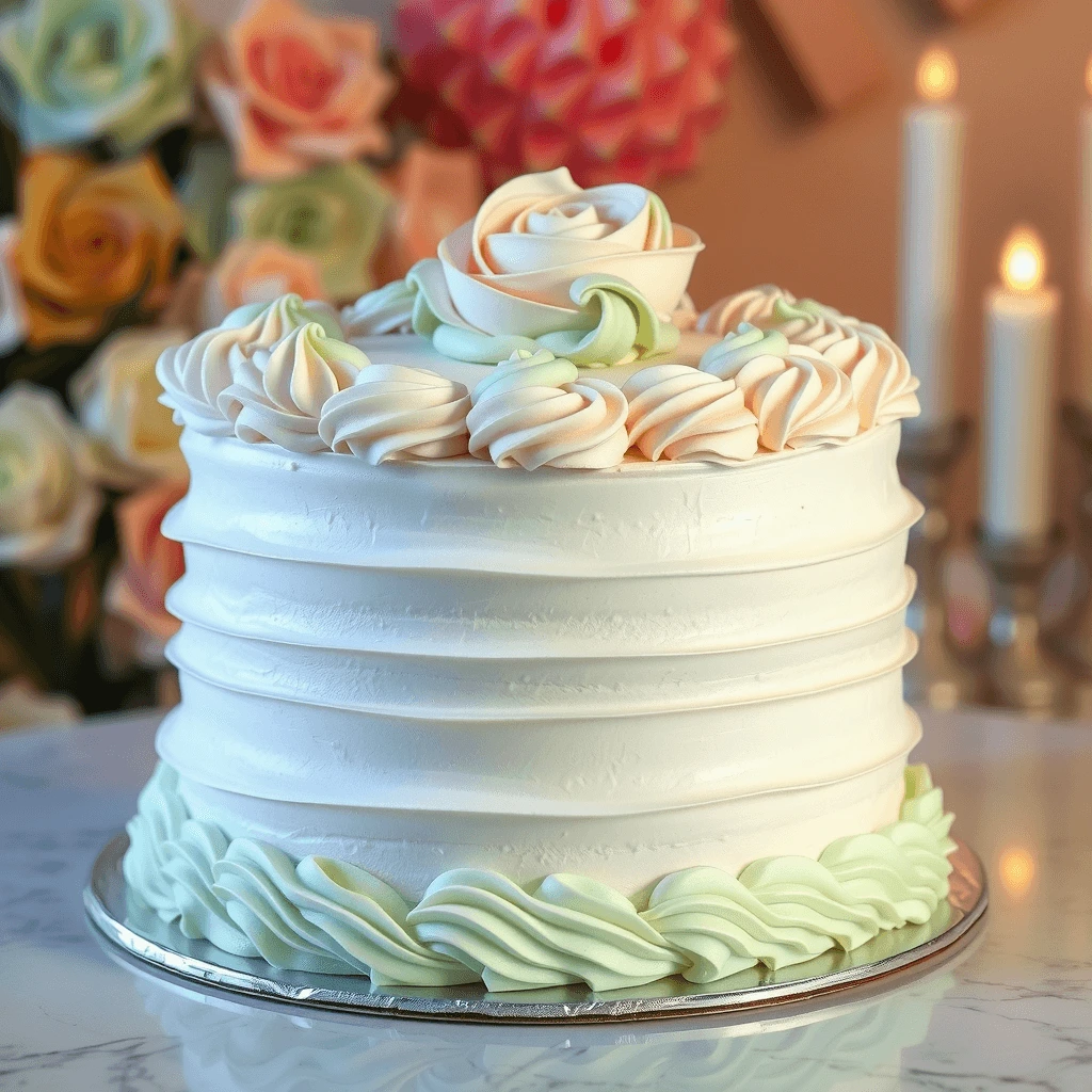 Gender Reveal Cake