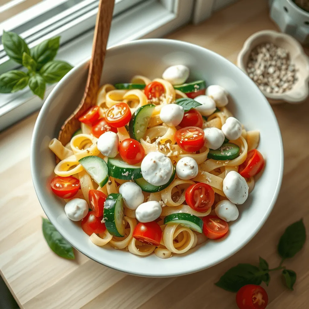 4‑Ingredient Pasta Salad