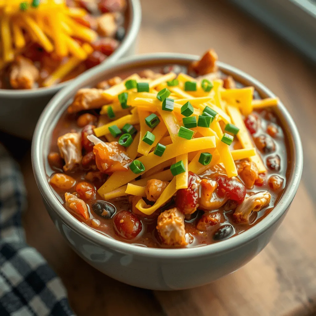 Buffalo Chicken Chili