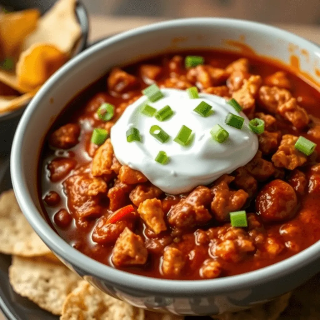 buffalo chicken chili​