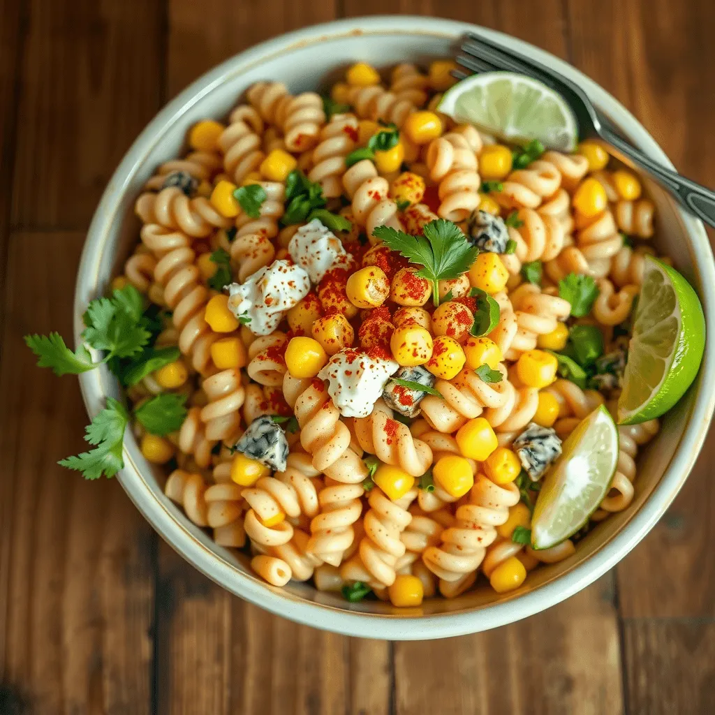 Mexican Street Corn Pasta Salad