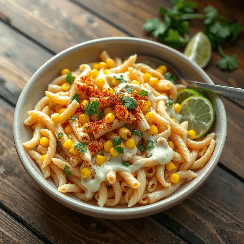 Mexican Street Corn Pasta Salad