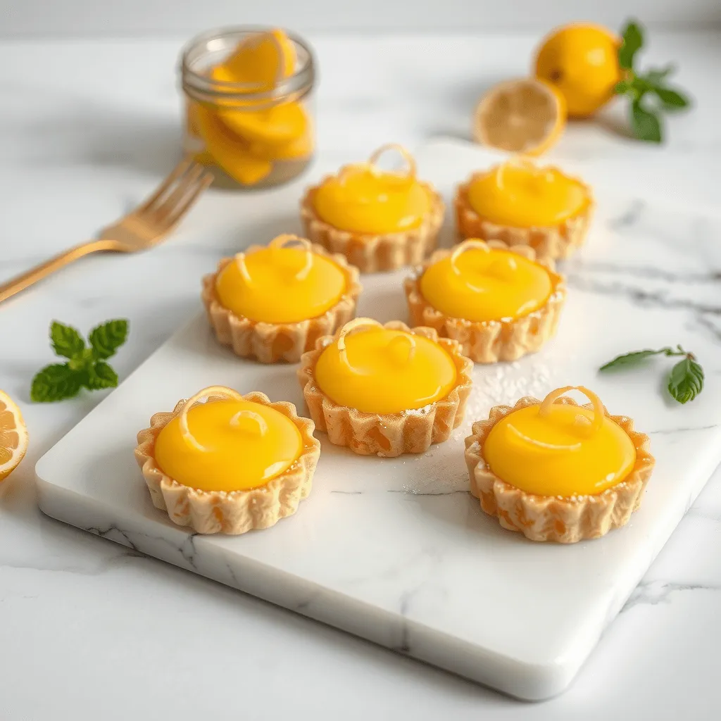 Mini Lemon Tarts
