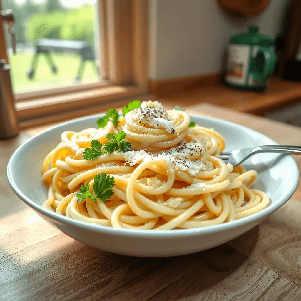 alfredo spaghetti 