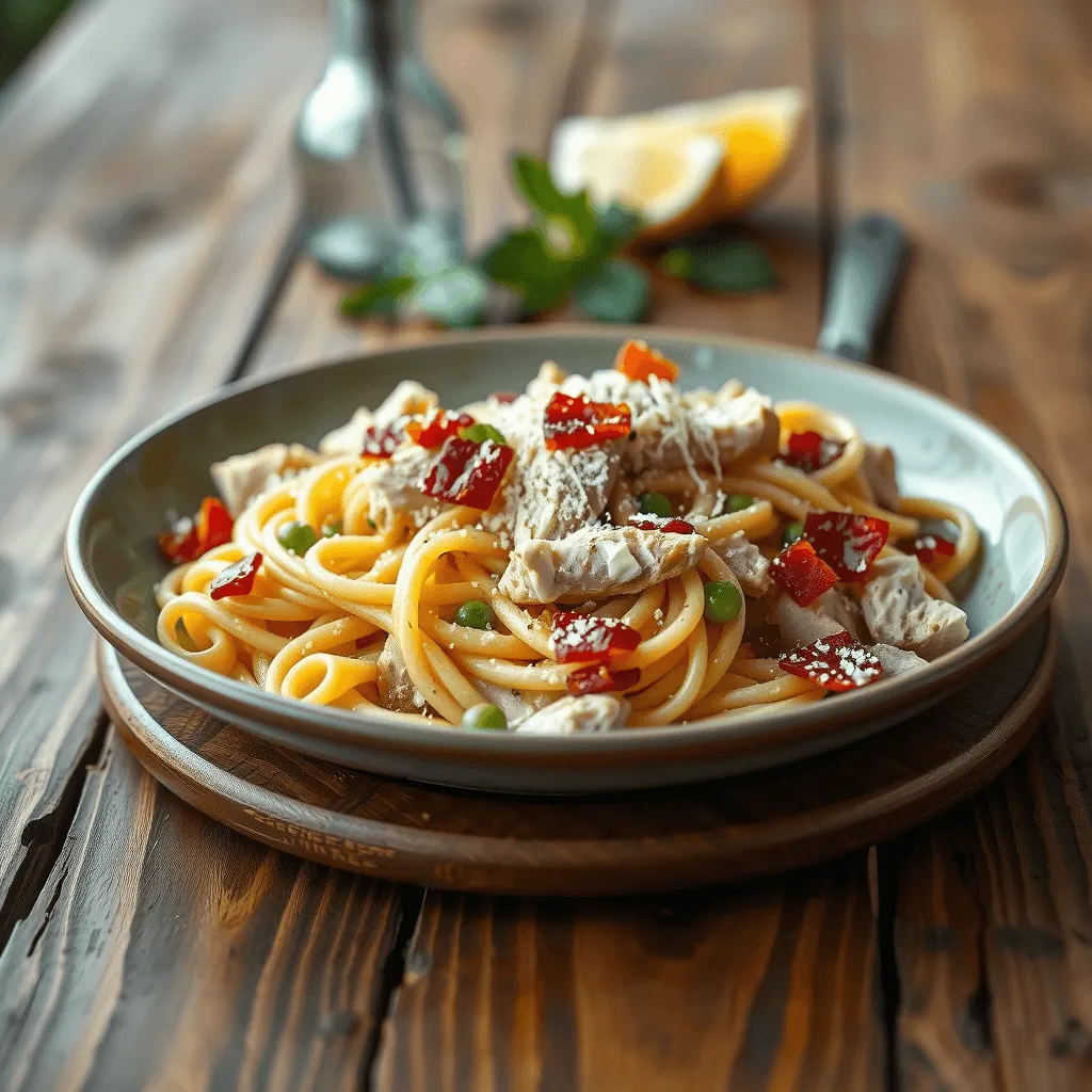 Chicken Carbonara Recipe