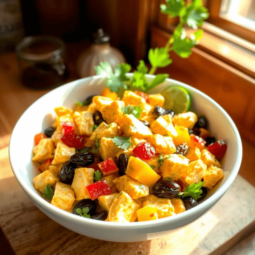 curry chicken salad