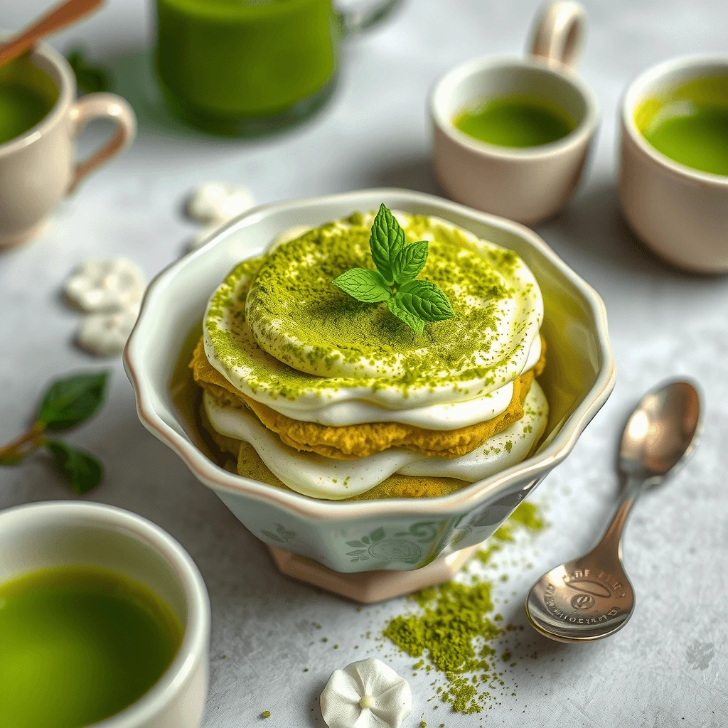 matcha tiramisu
