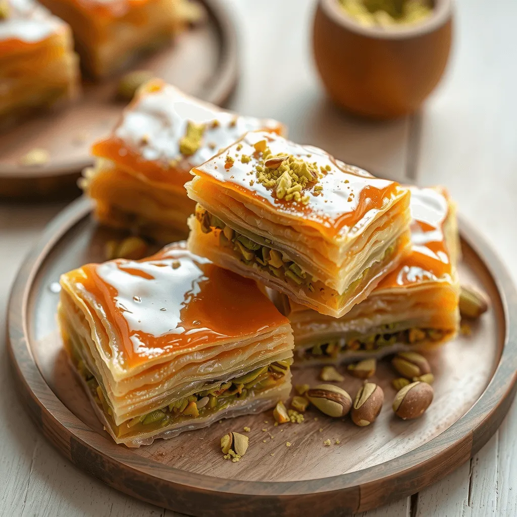 pistachio baklava