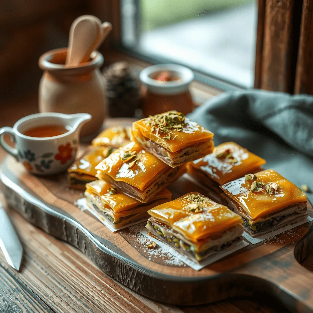 Pistachio Baklava