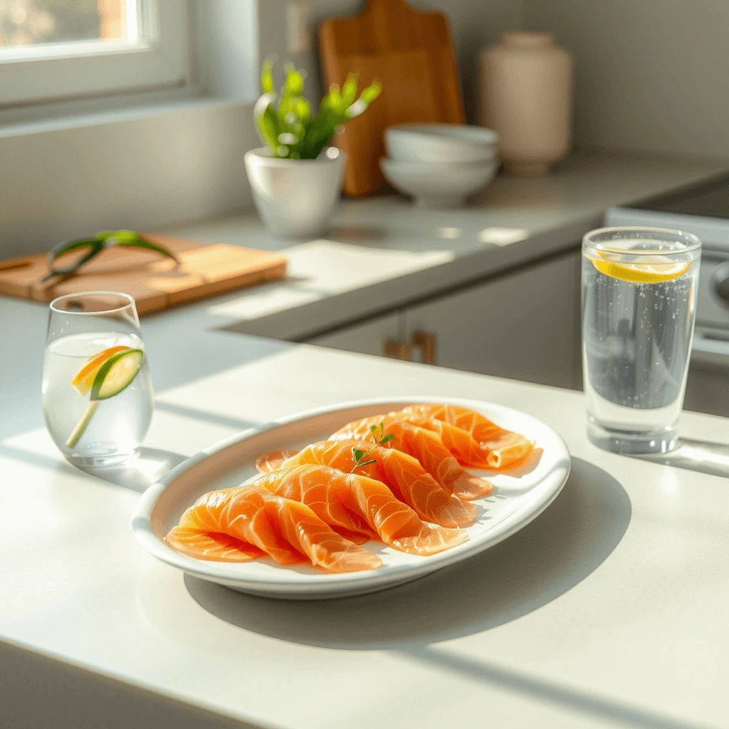 Salmon Sashimi 