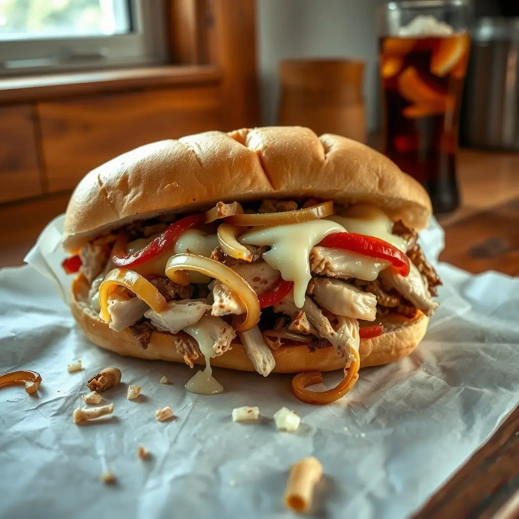 chicken philly cheesesteak recipe