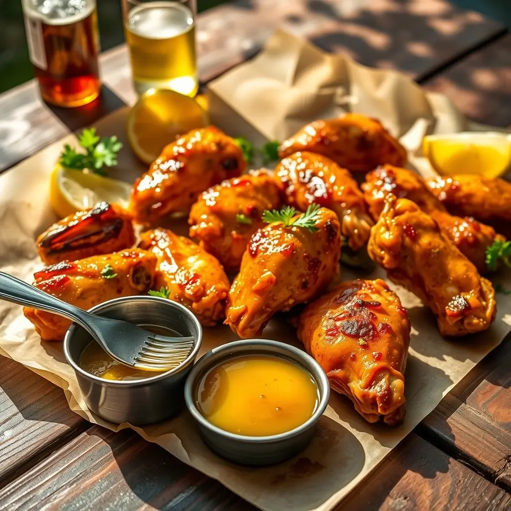 cowboy butter chicken wings recipe
