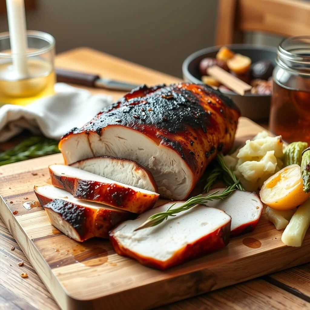 smoked turkey breast recipe
