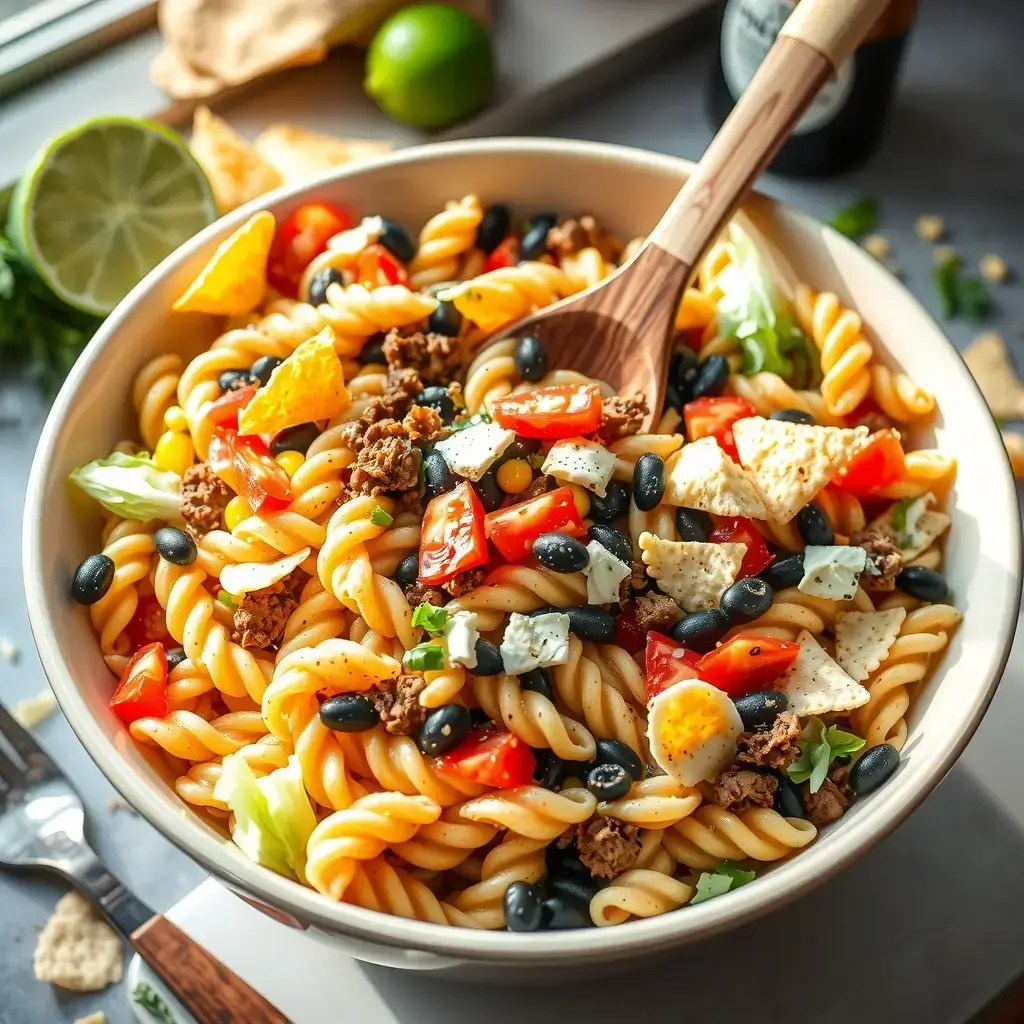 taco pasta salad​