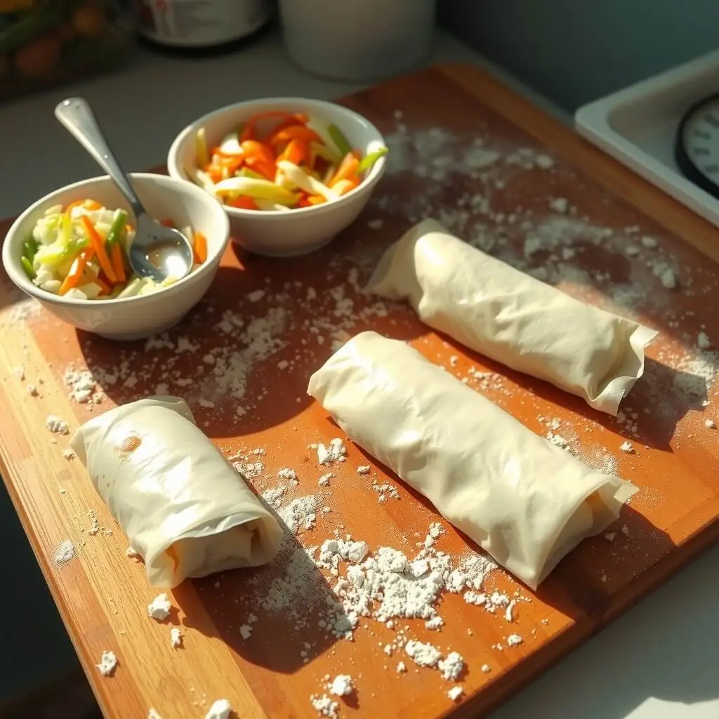 vegetable egg roll recipe​