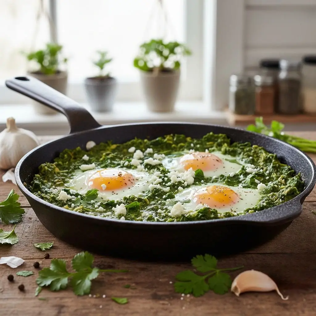 green shakshuka 