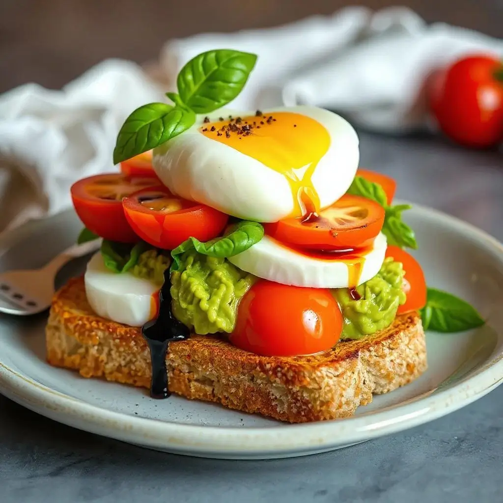 Caprese Avocado Toast 