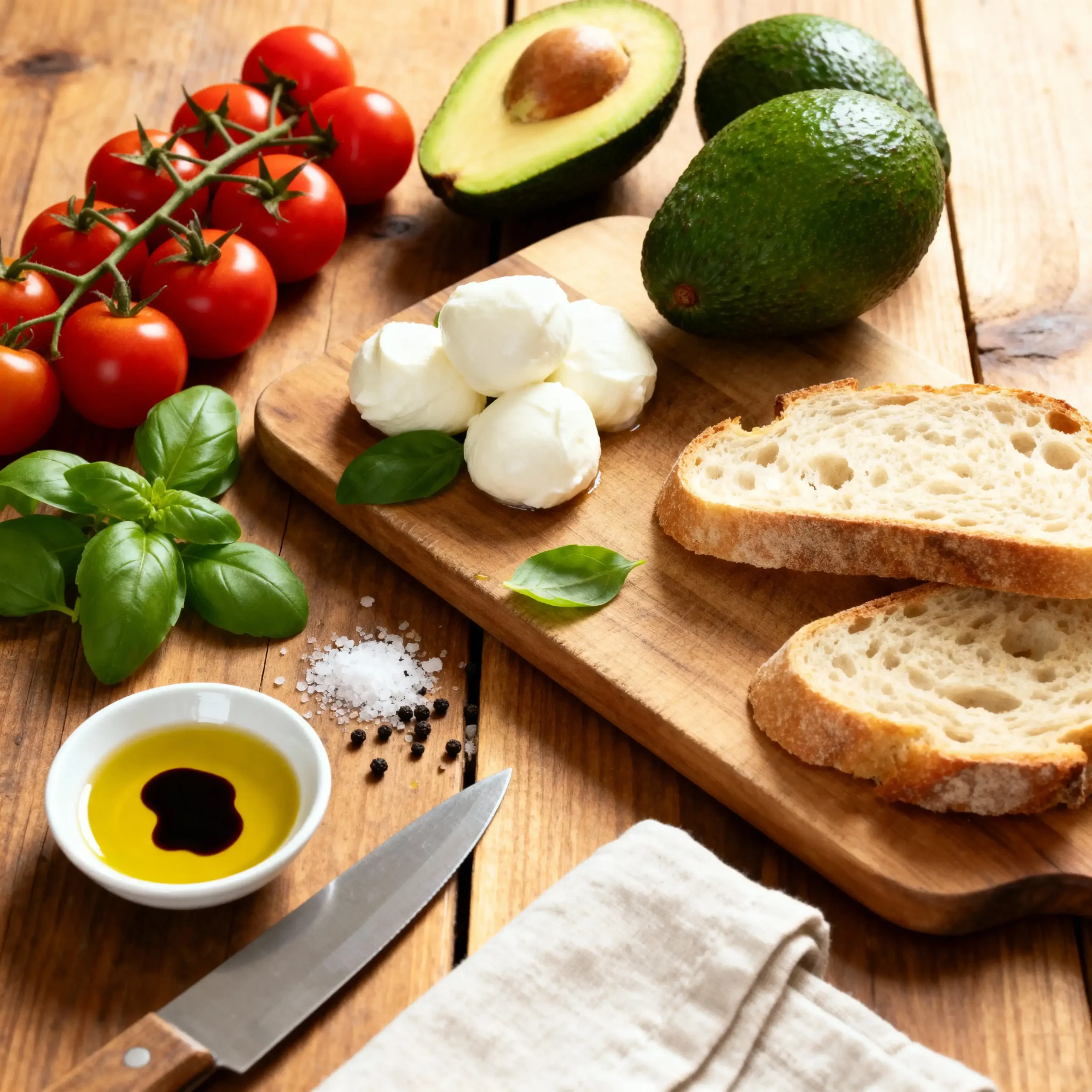 Caprese Avocado Toast