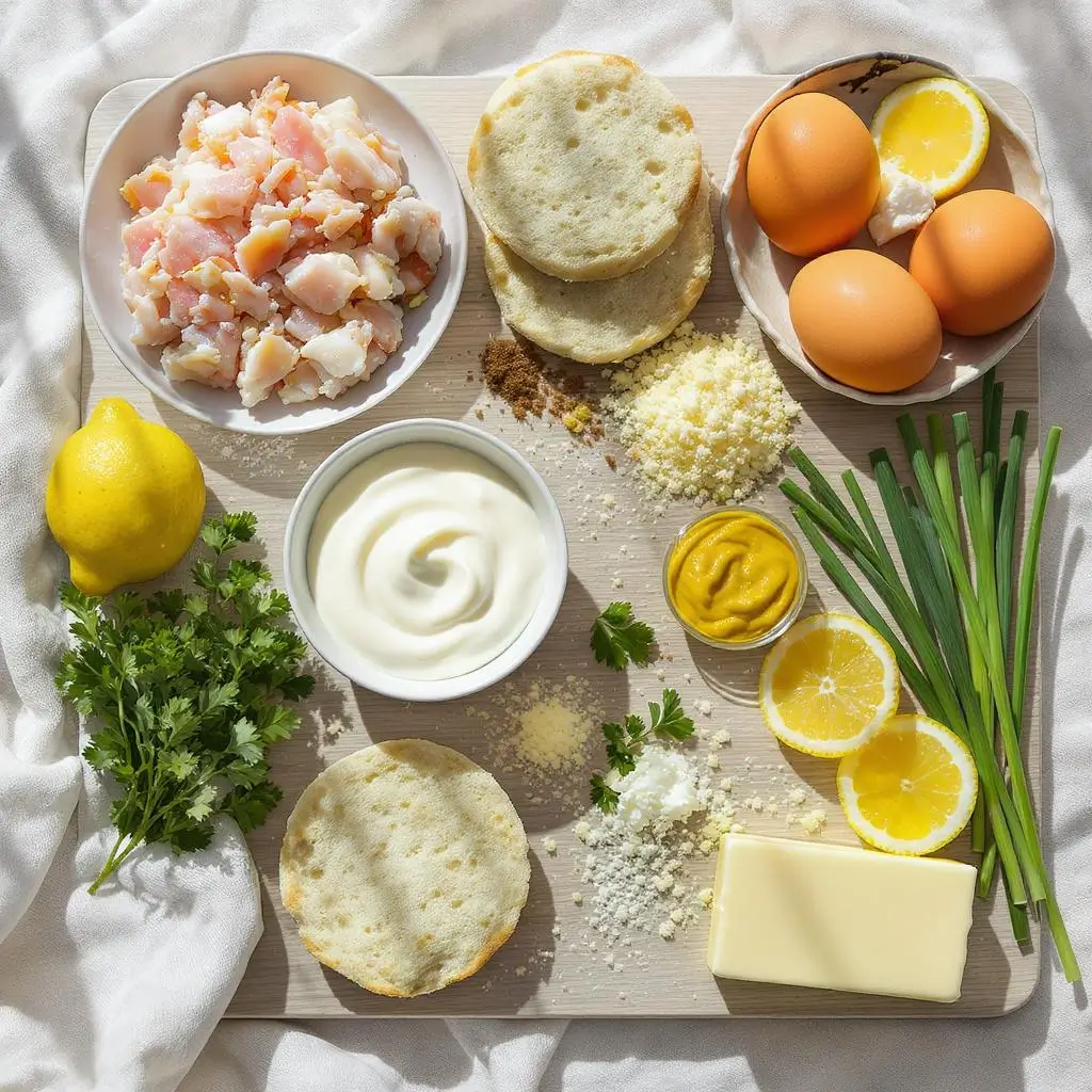 crab cake eggs benedict