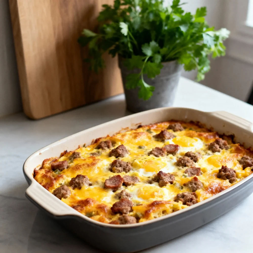 sausage breakfast casserole
