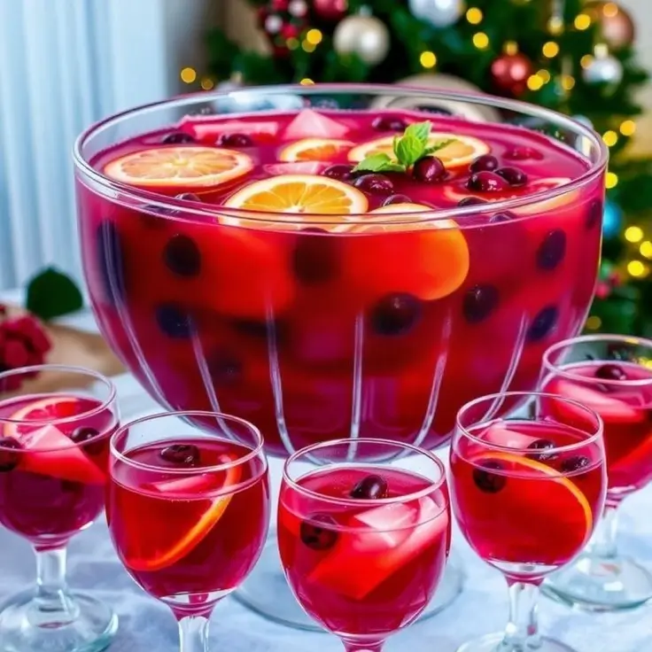 non alcoholic christmas punch