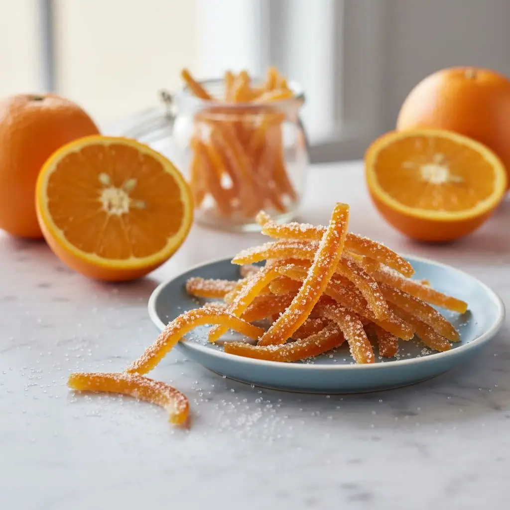 Candied Orange Peel Recipe