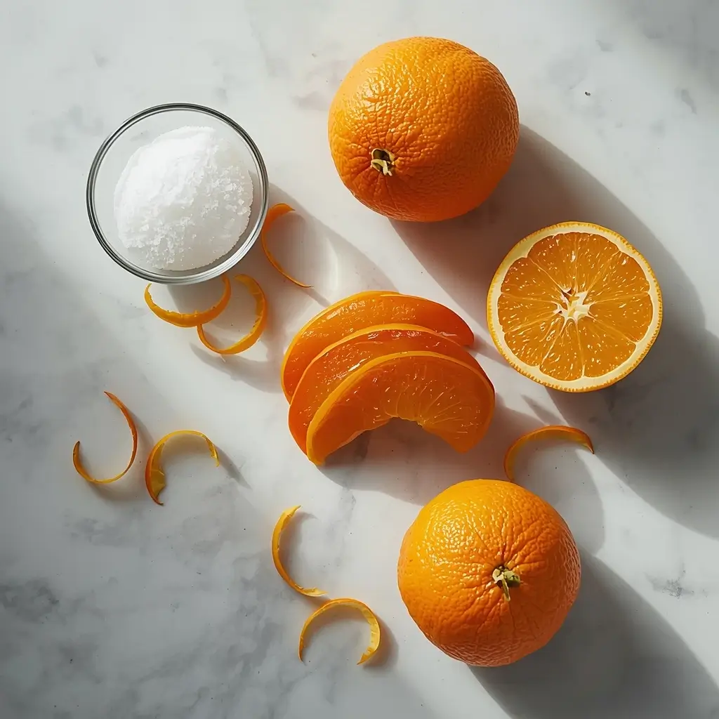 Candied Orange Peel Recipe