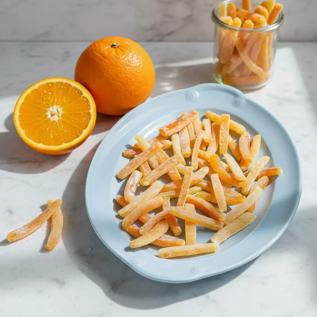 Candied Orange Peel Recipe
