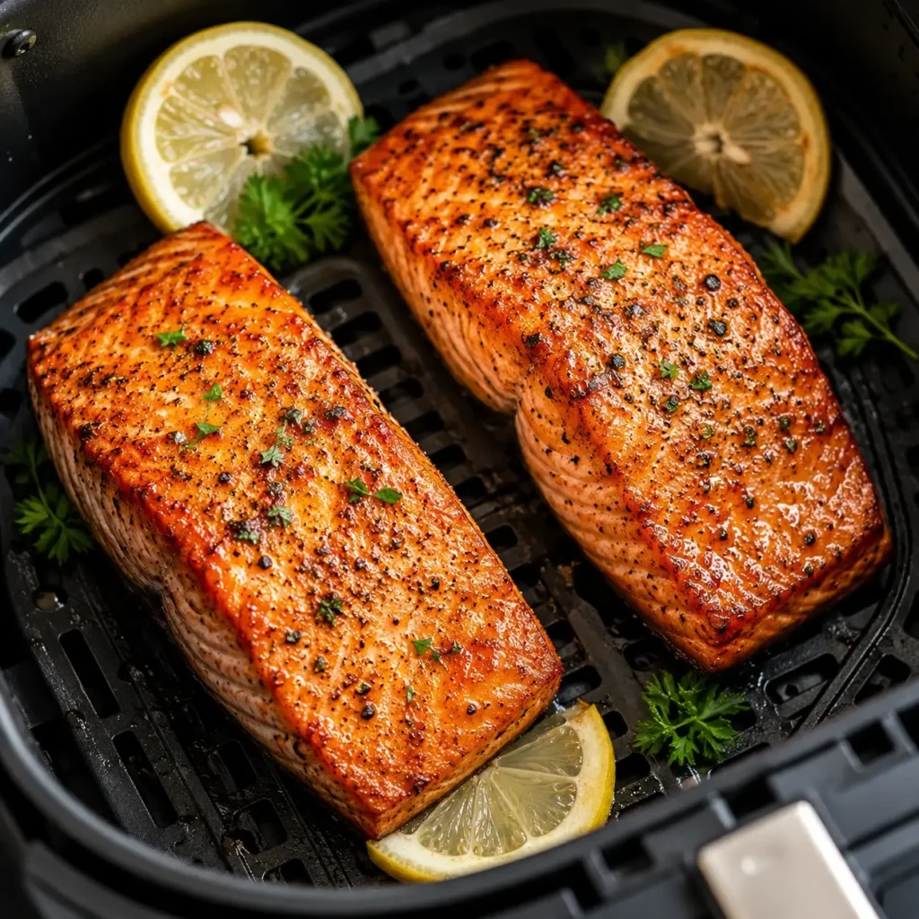 Air Fryer Salmon