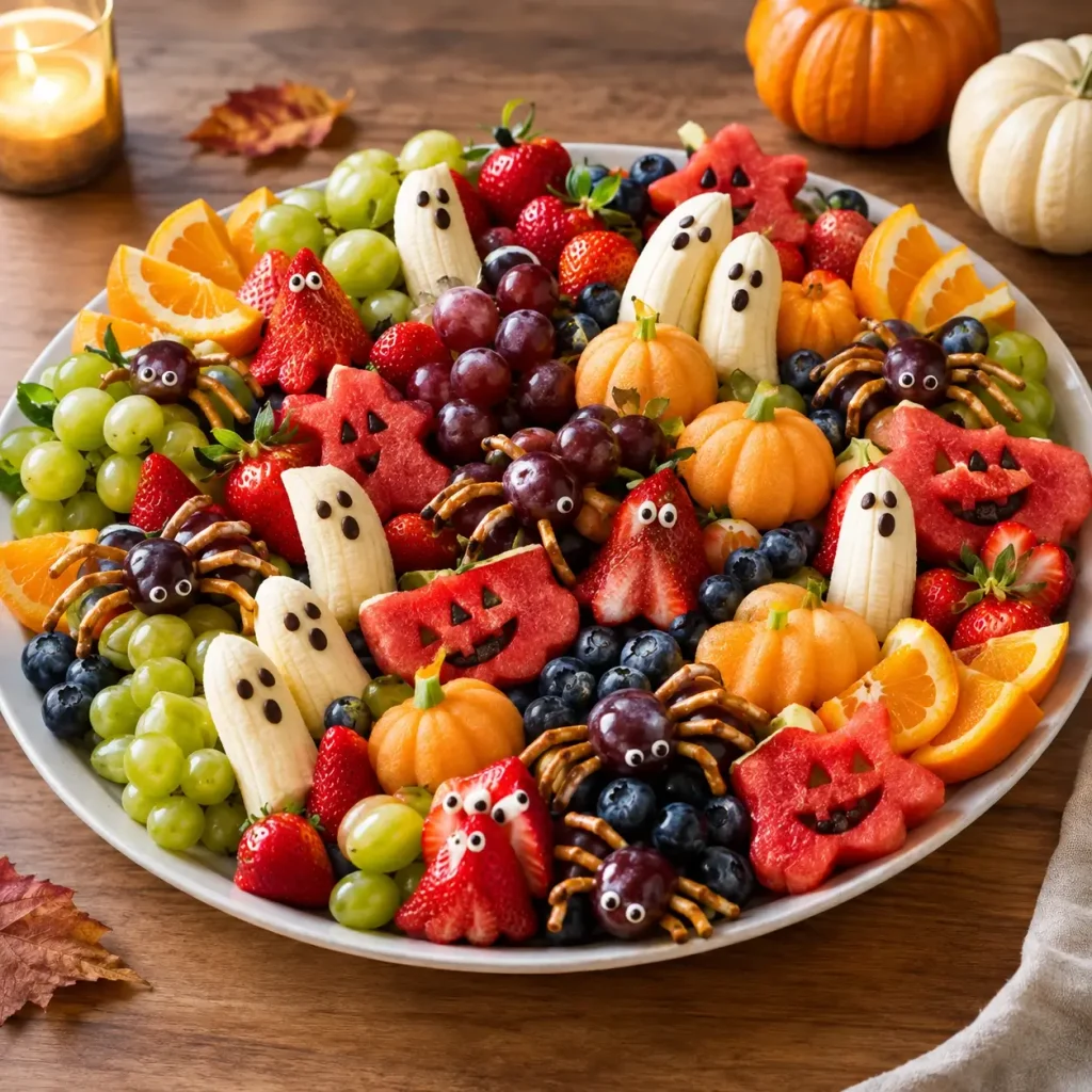 Halloween fruit tray