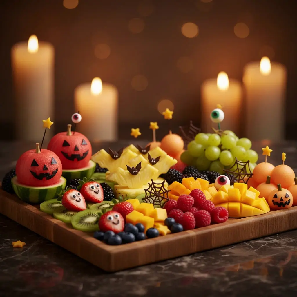 halloween fruit tray